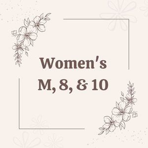 Women's M, 8, & 10